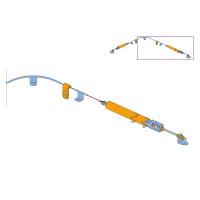 Горизонтальная гибкая анкерная линия Gorizont 2 FHL10
